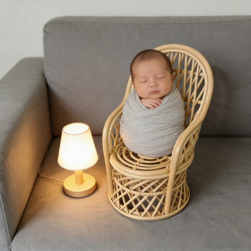 Sedia in rattan vintage fatta  - Baby Gear recensione e prezzo