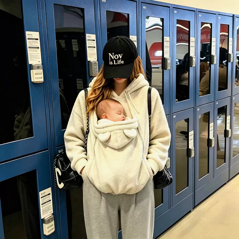 Cappotto con cappuccio in pile - Maternity Wear recensione e prezzo