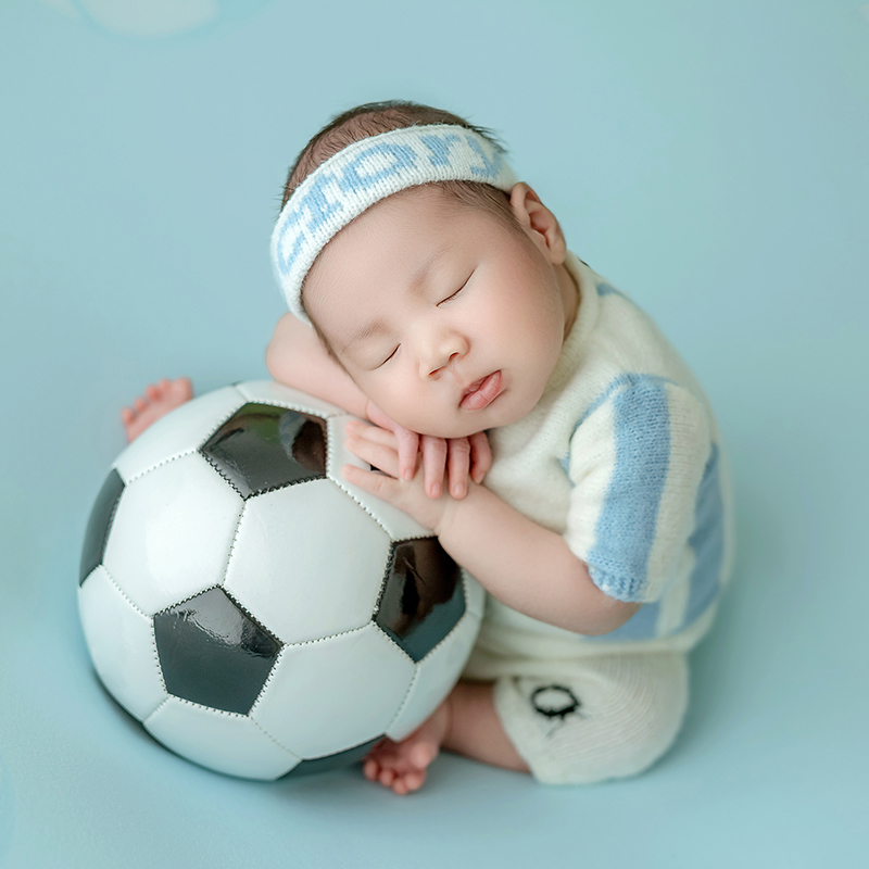 Calcio bambino tema neonato fo - Infant Photography Props Outfit recensione e prezzo