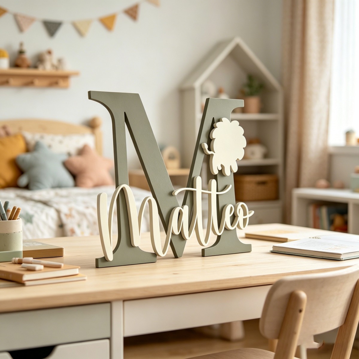 1 Pezzo Targa in Legno Persona - Nursery recensione e prezzo