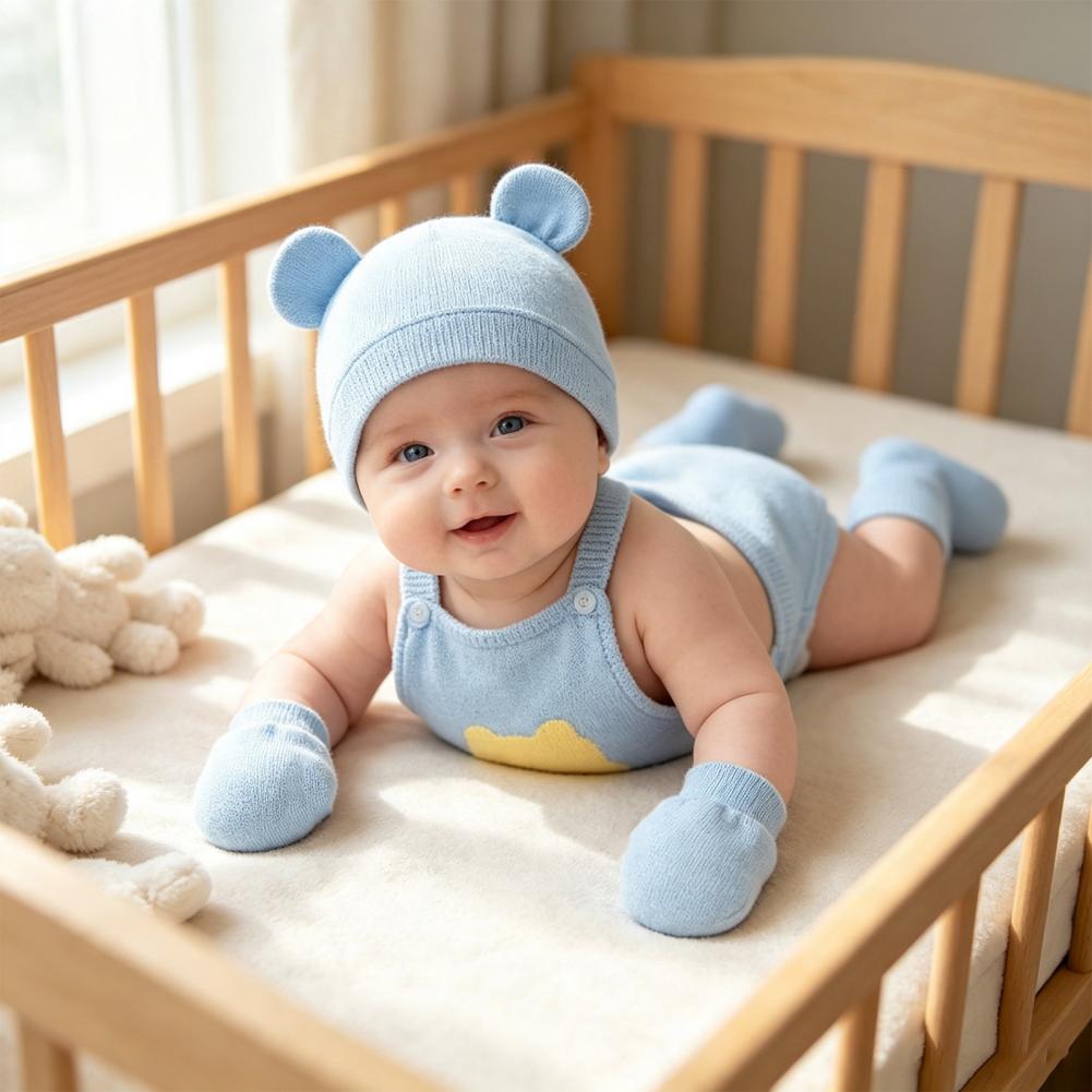 Set di Protezioni per Piedi e  - Infant Beanie Hat With Ears recensione e prezzo