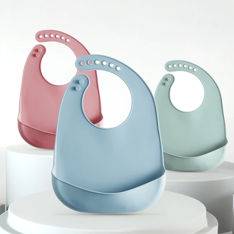 1-5 pezzi Bavaglini in silicon - Waterproof Baby Bibs Silicone recensione e prezzo